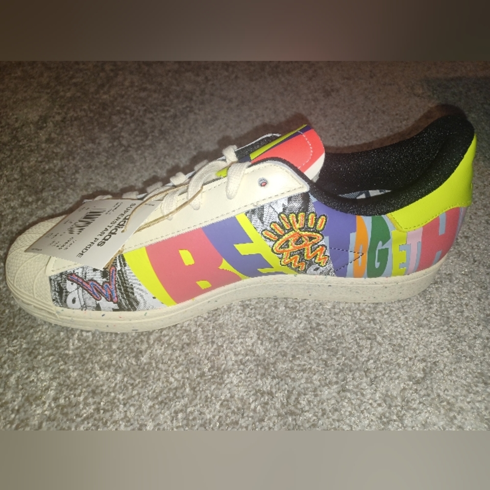 Adidas Originals Superstar Pride Mens Sneakers 》Size: 10.5 - Brand New / BNIB